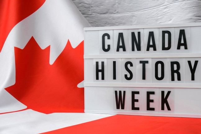 canada history week