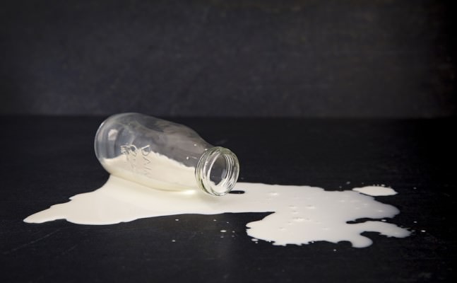 dont cry over spilled milk day