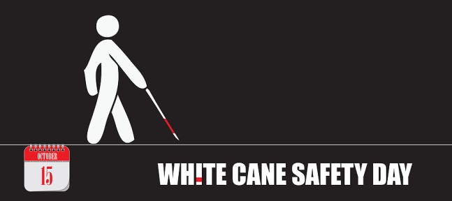 white cane safety day