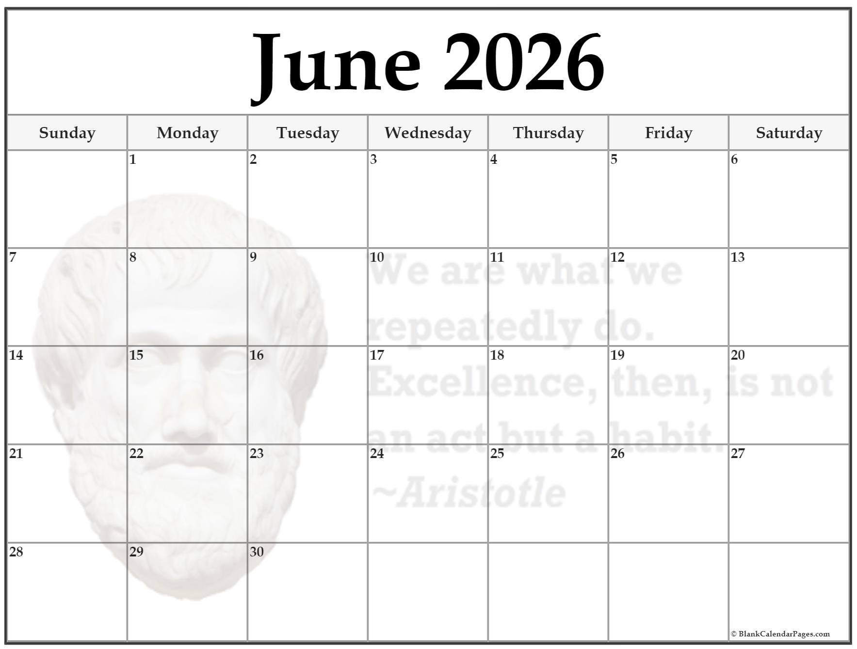 24 June 2023 Quote Calendars