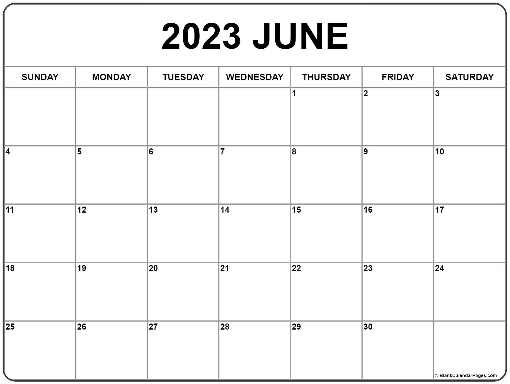 June, 2023