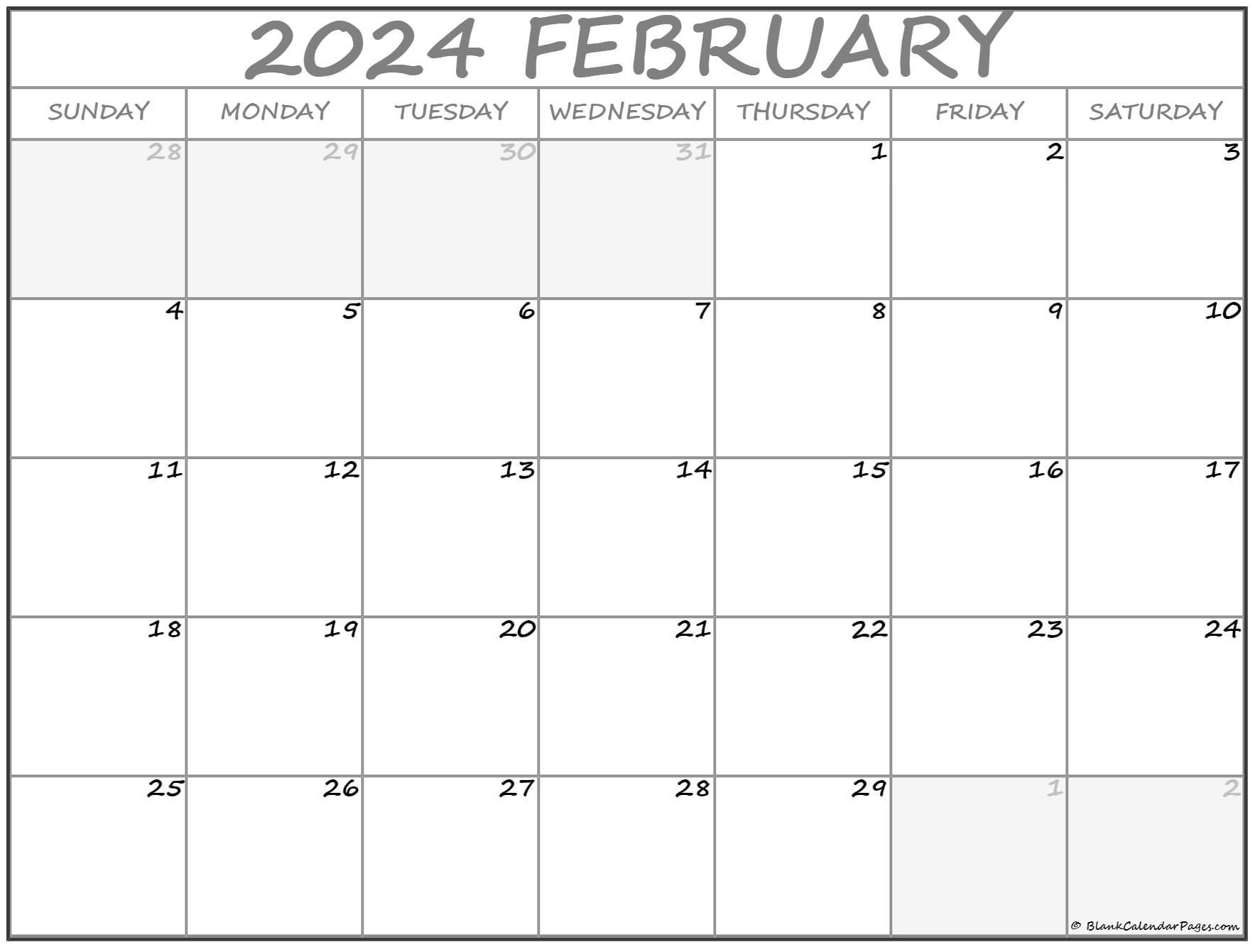 Calendar 2020 Monthly Printable Calendar Templates