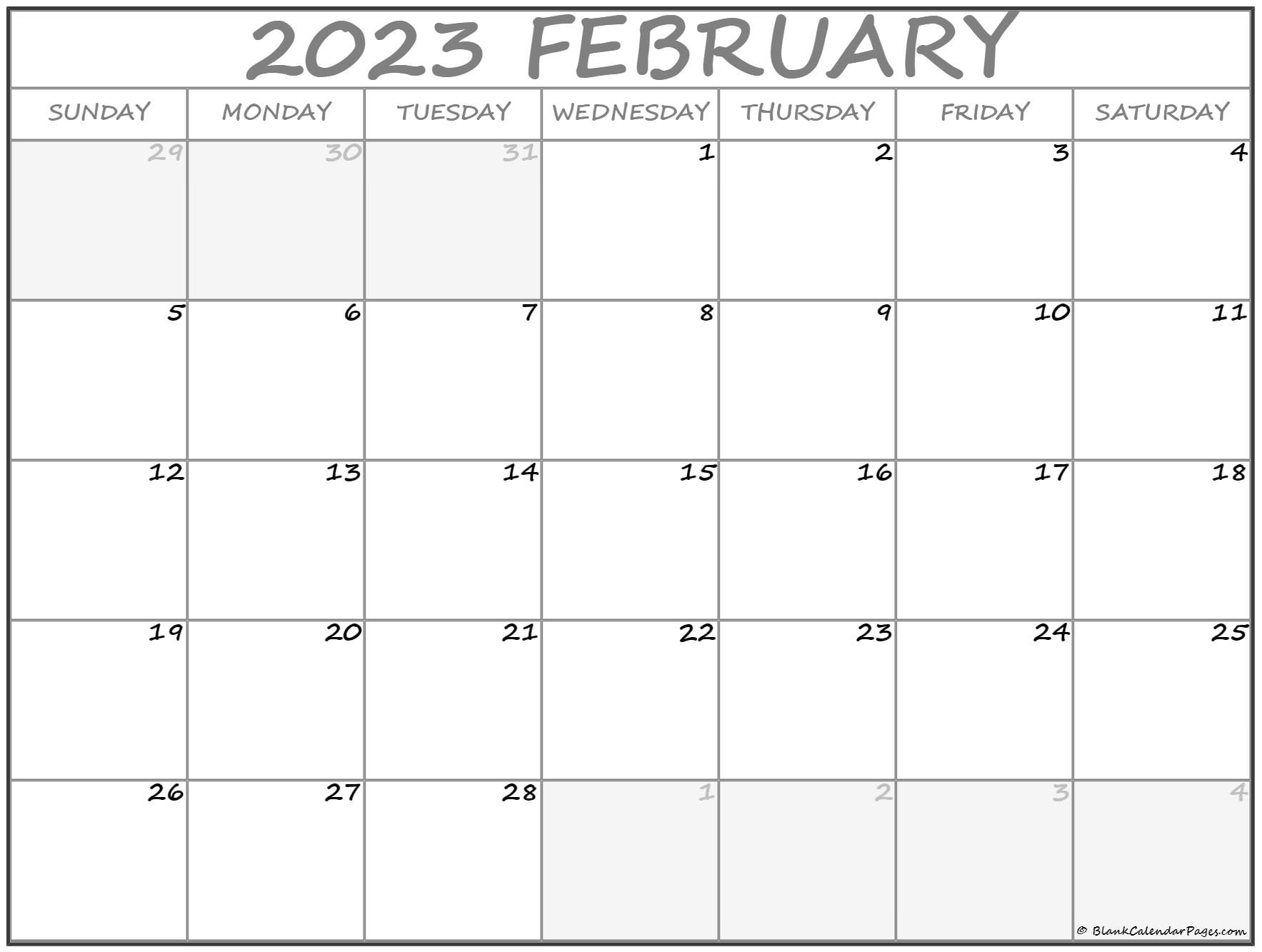 mini 2023 calendar printable