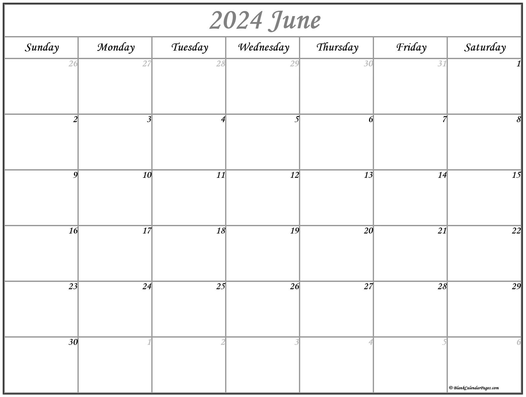 June 2021 calendar | free printable calendar templates