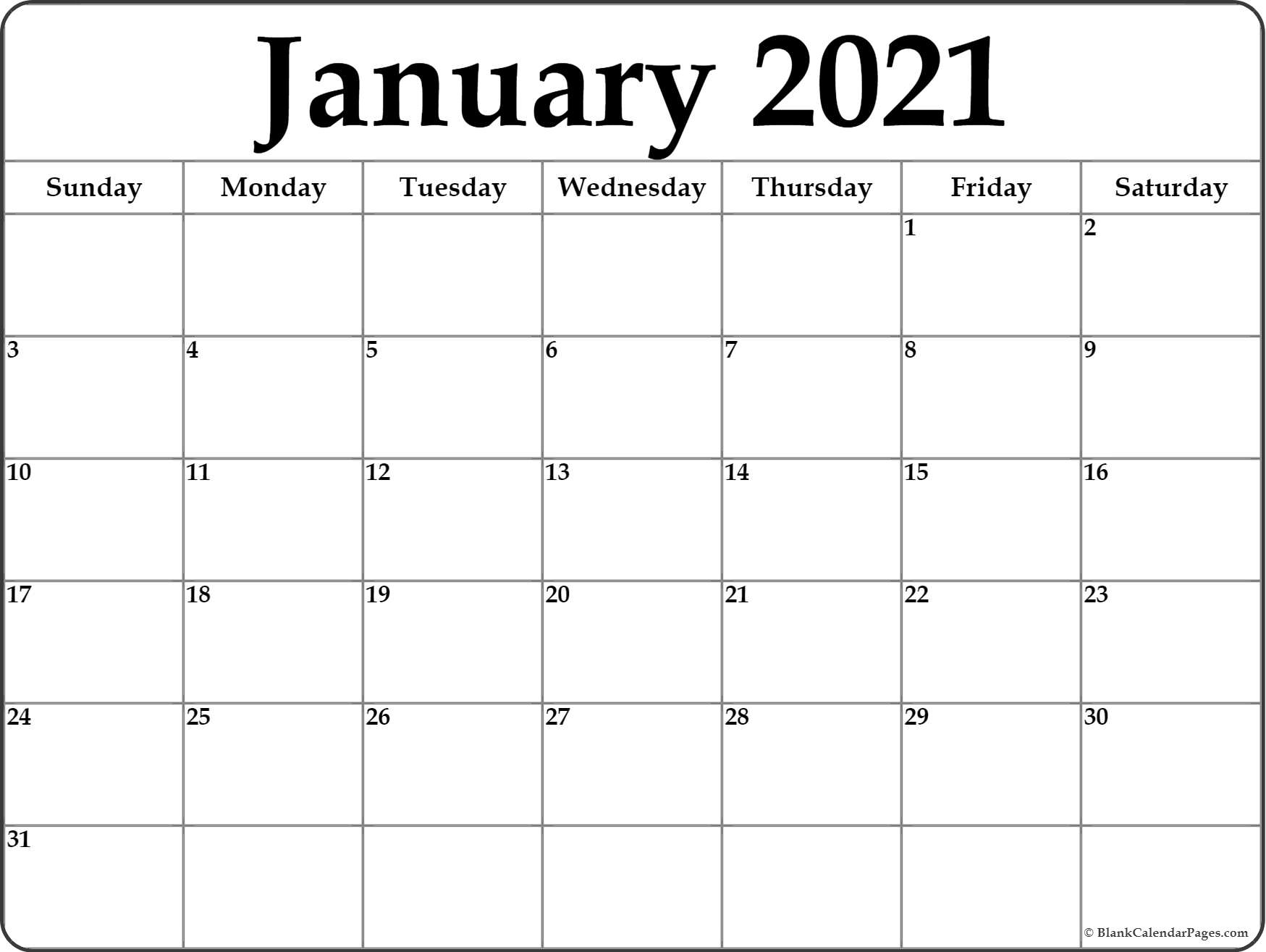 Featured image of post Printable 2021 Calendar By Month