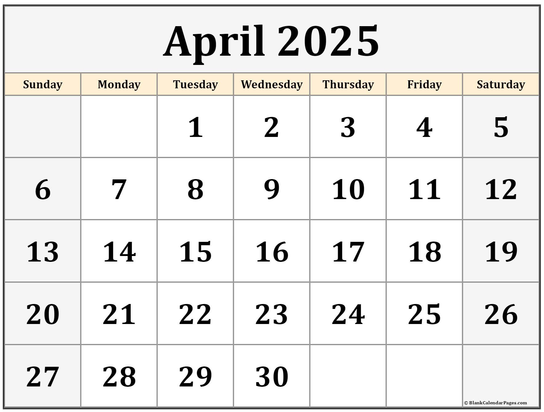 Free Printable April Calendar 2022 With Holidays In Pdf Riset