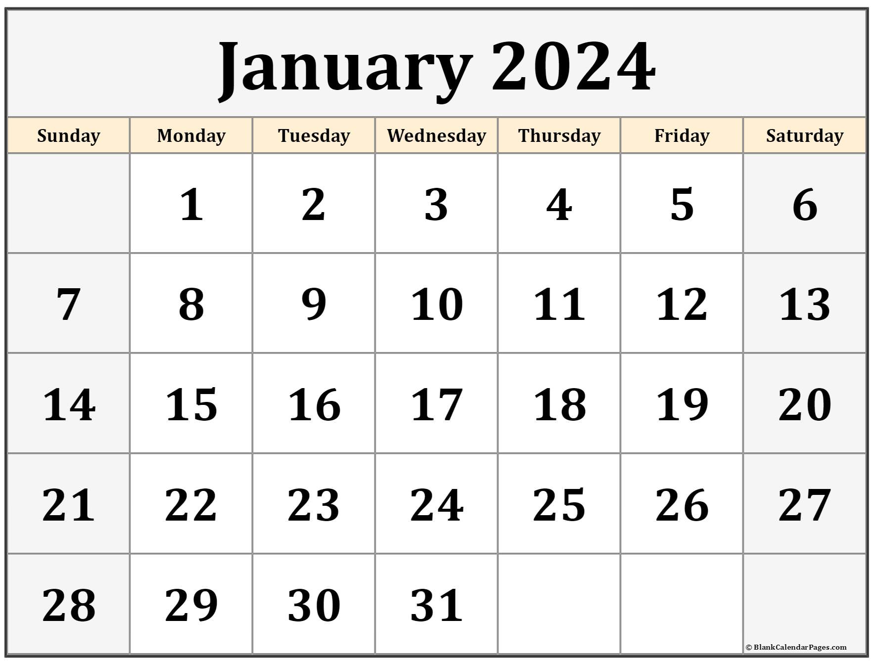 Free January 2024 Calendar Pdf Best Latest Review Of January 2024 