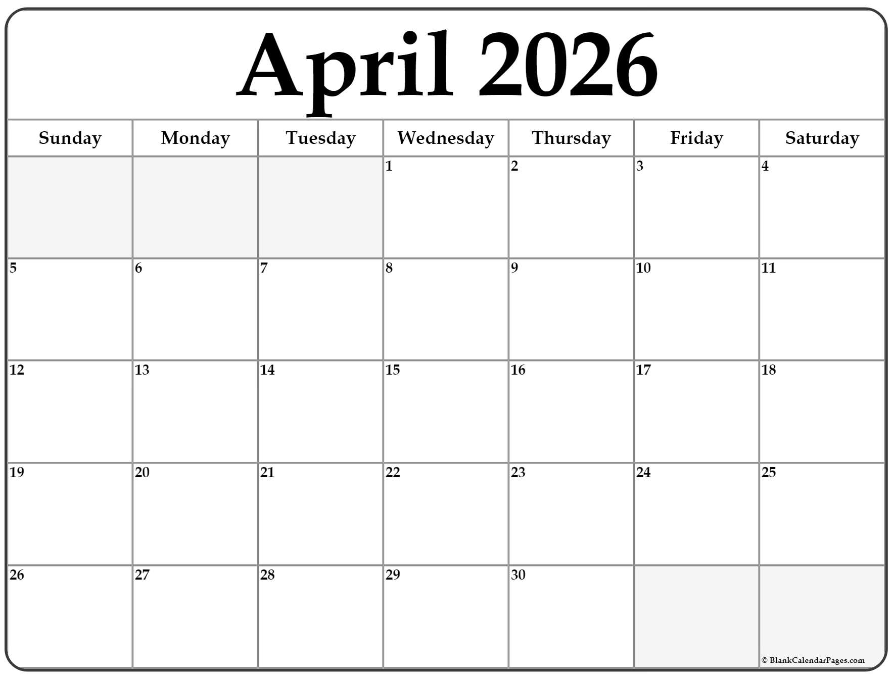 Blank April 2024 Calendar Printable Free Corey Donella Blank April 2024 Calendar Printable Free Corey Donella