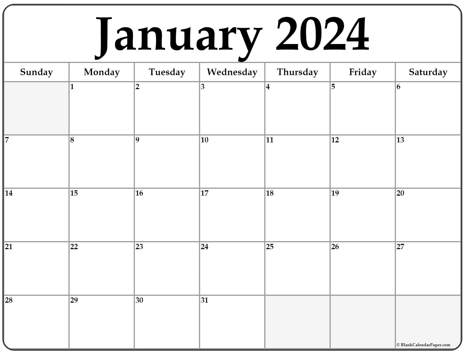 Print January 2022 Calendar January 2022 Calendar | Free Printable Calendar Templates