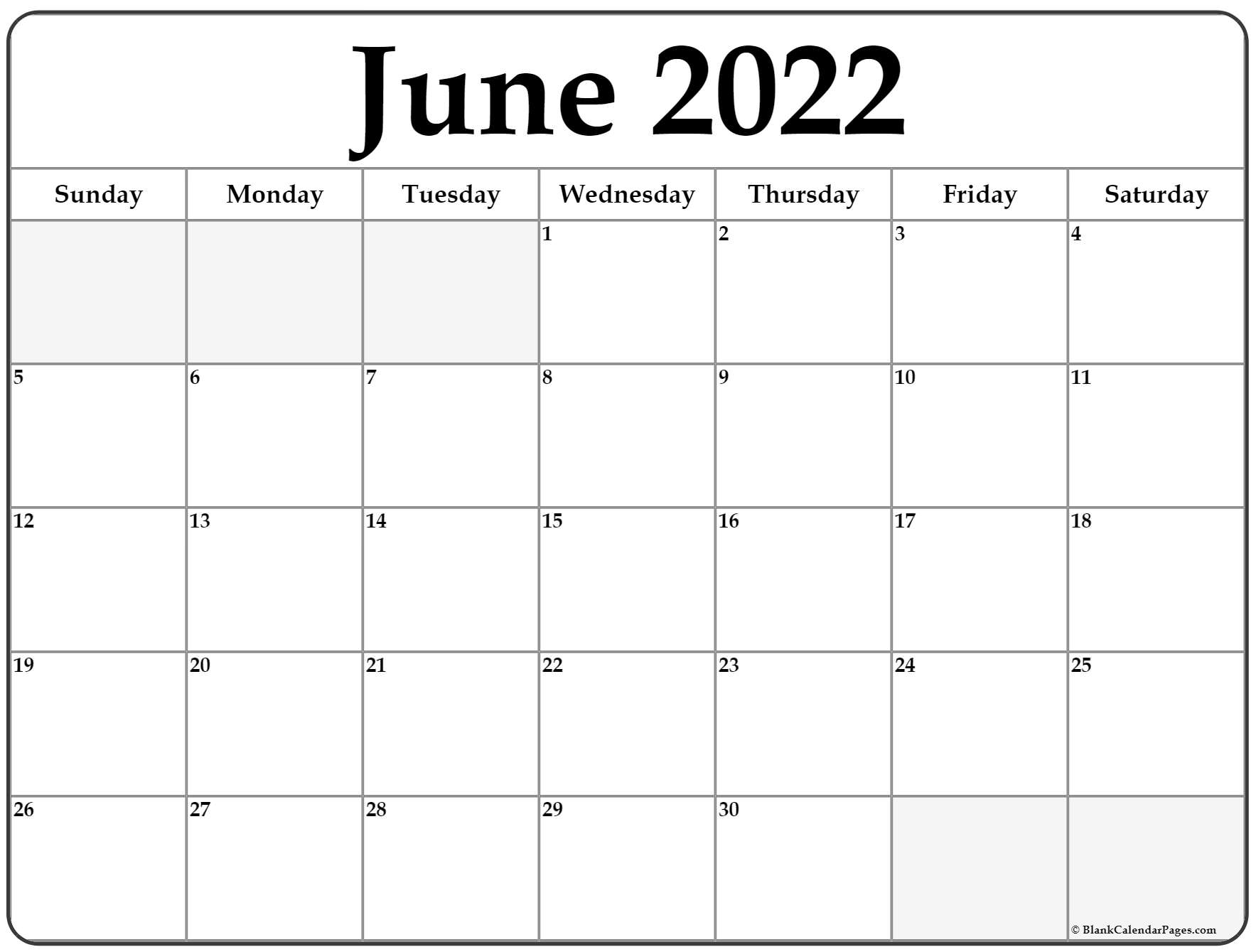 June 2022 calendar | free printable monthly calendars