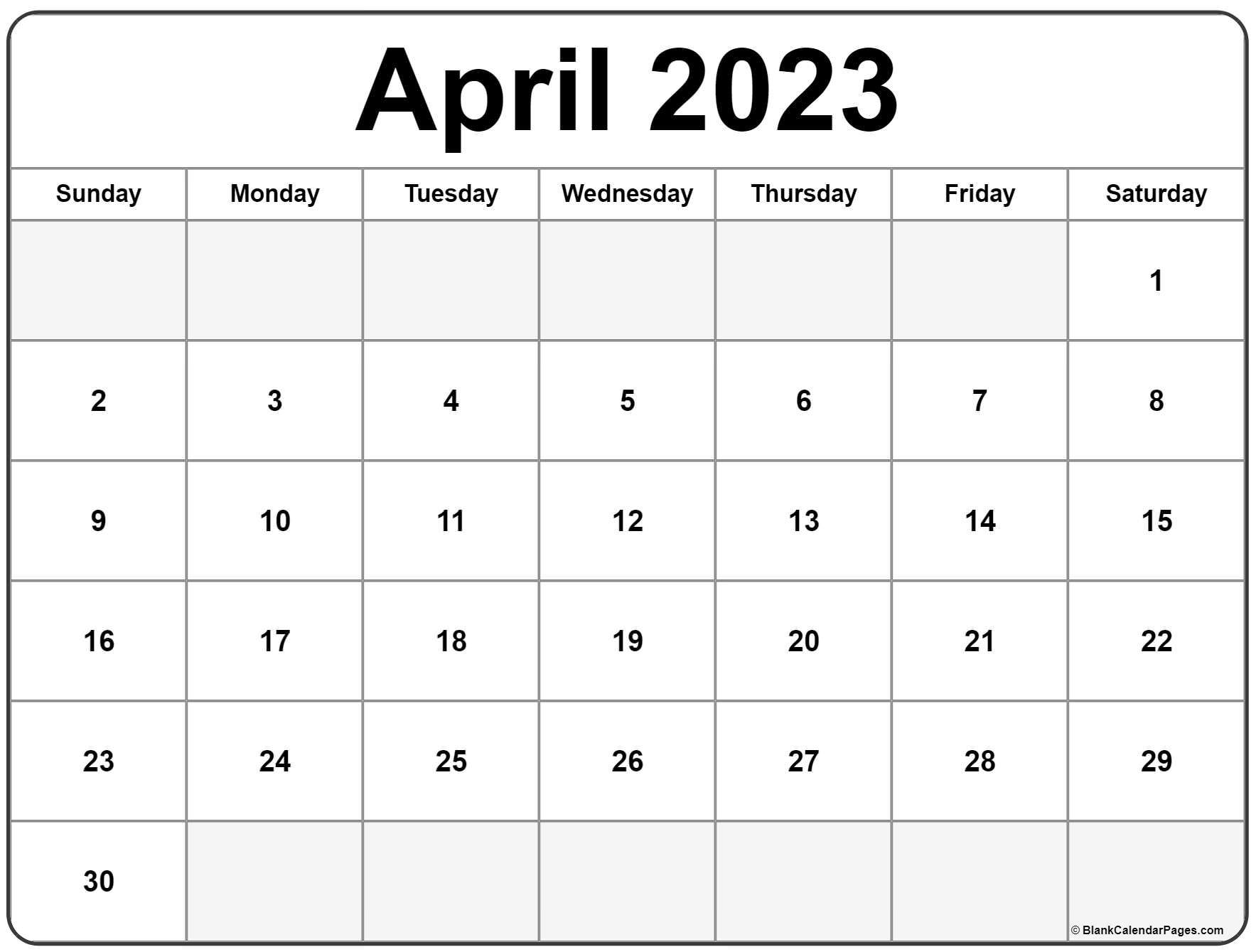 April 2023 Calendar Printable Free Get Your Hands on Amazing Free