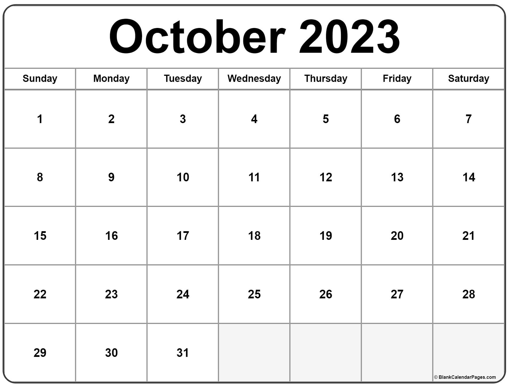 october 2024 large printable calendar october 2024 calendar free