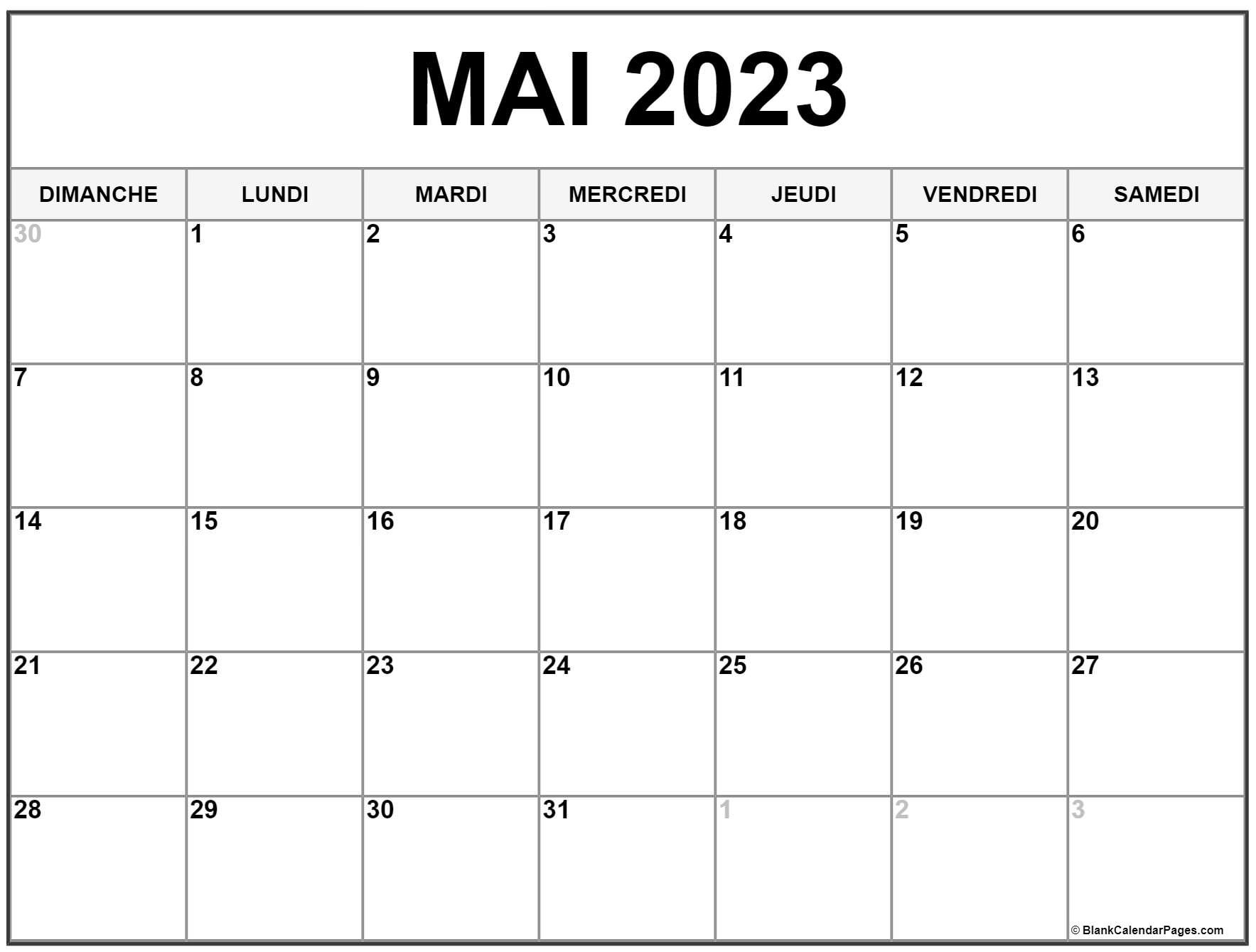 Mai 2023 Calendrier Imprimable Calendrier Gratuit Images And Photos