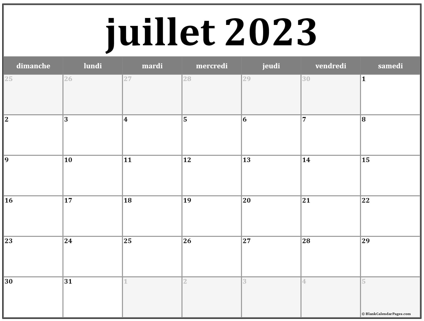 Calendrier Juillet 2023 A Imprimer 504ld Michel Zbinden Mc Images