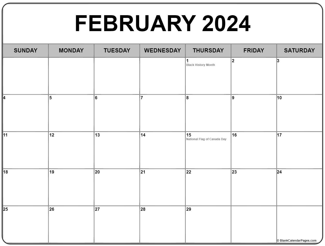 collection-of-february-2019-calendars-with-holidays
