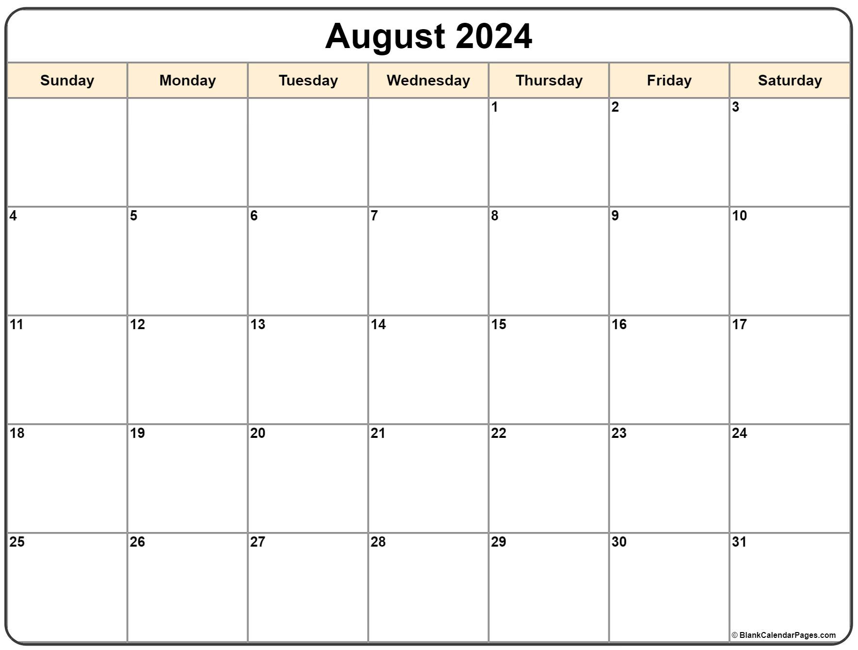 August 2022 Calendar Free Printable Calendar Templates August 2022 