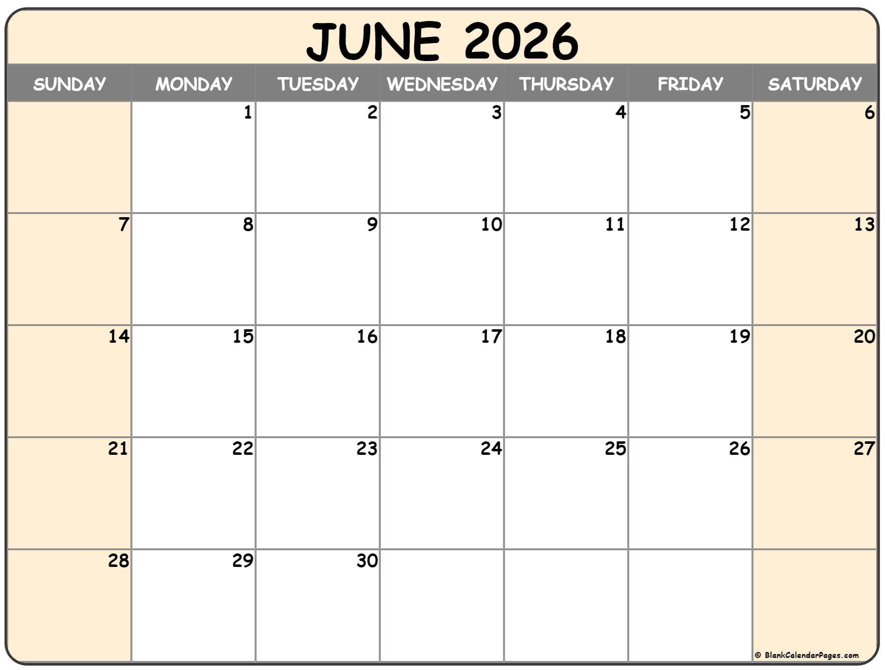 Free Calendar 2025 June 2025 Evan Walker