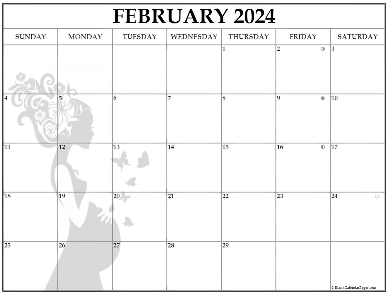 February 2020 Pregnancy Calendar | Fertility Calendar1767 x 1339