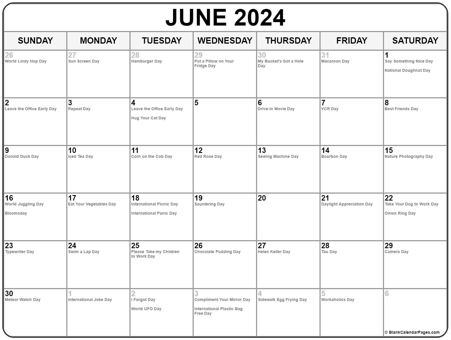 Special Day In June 2023 - PELAJARAN