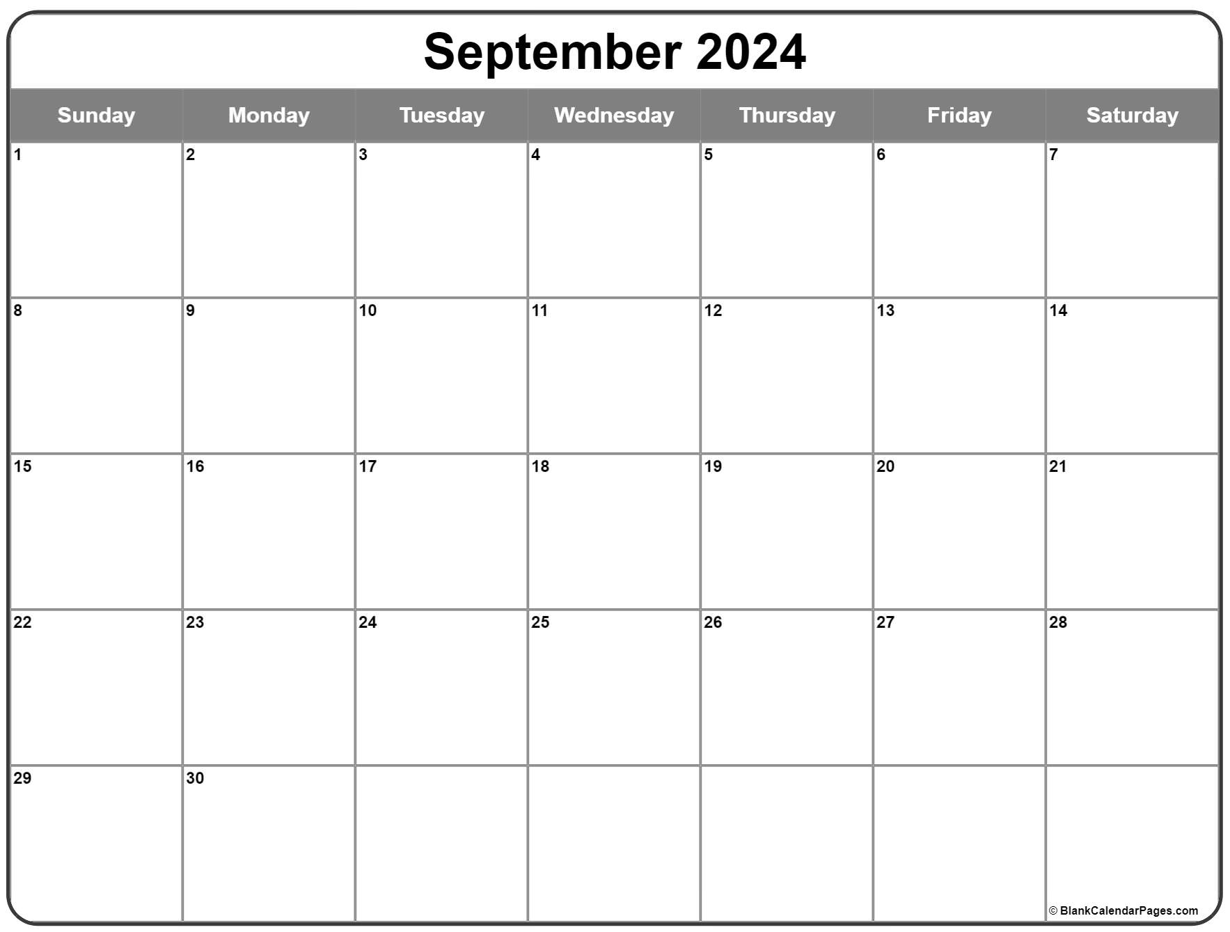 September 2023 Printable Calendar Printable World Holiday