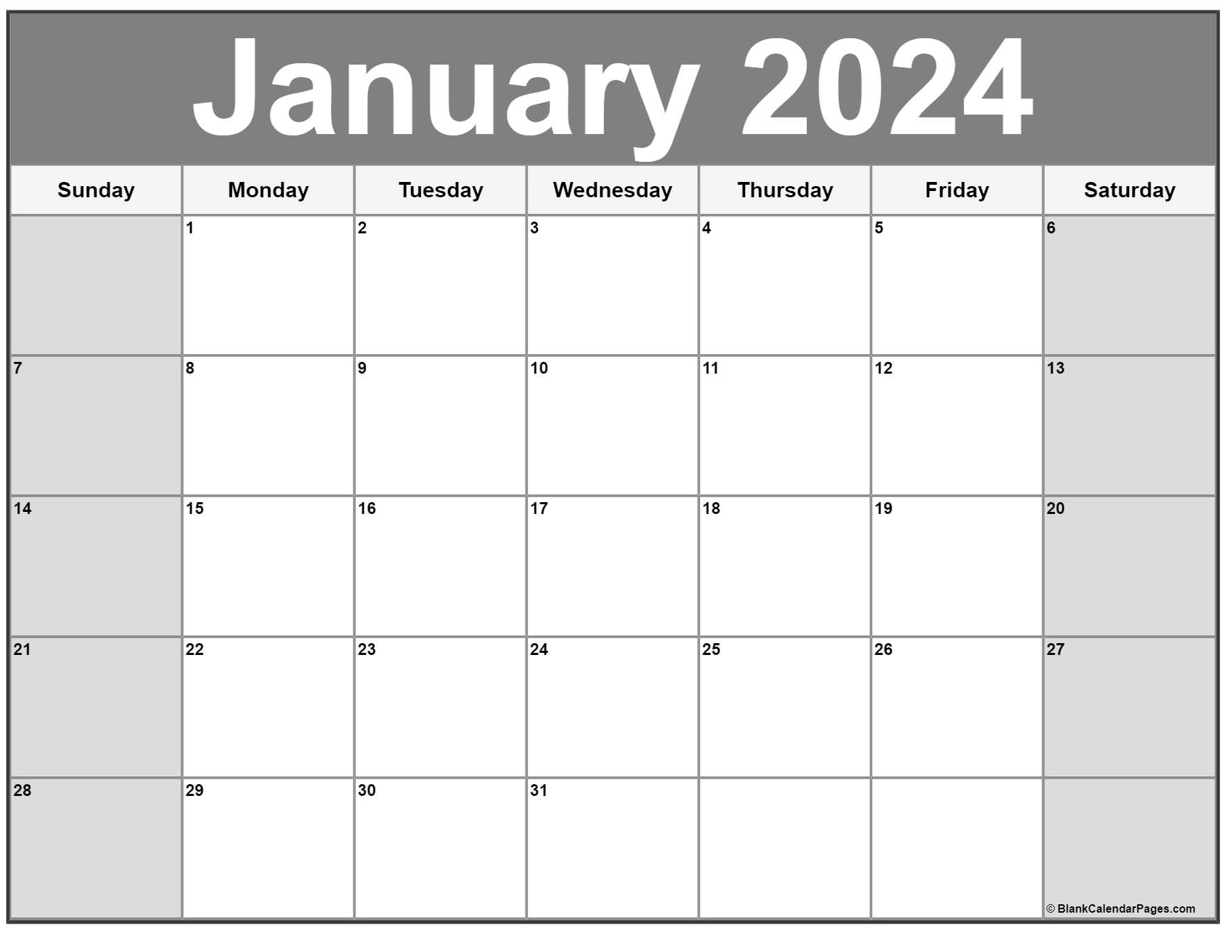 January 2022 Calendar | Free Printable Calendar Templates
