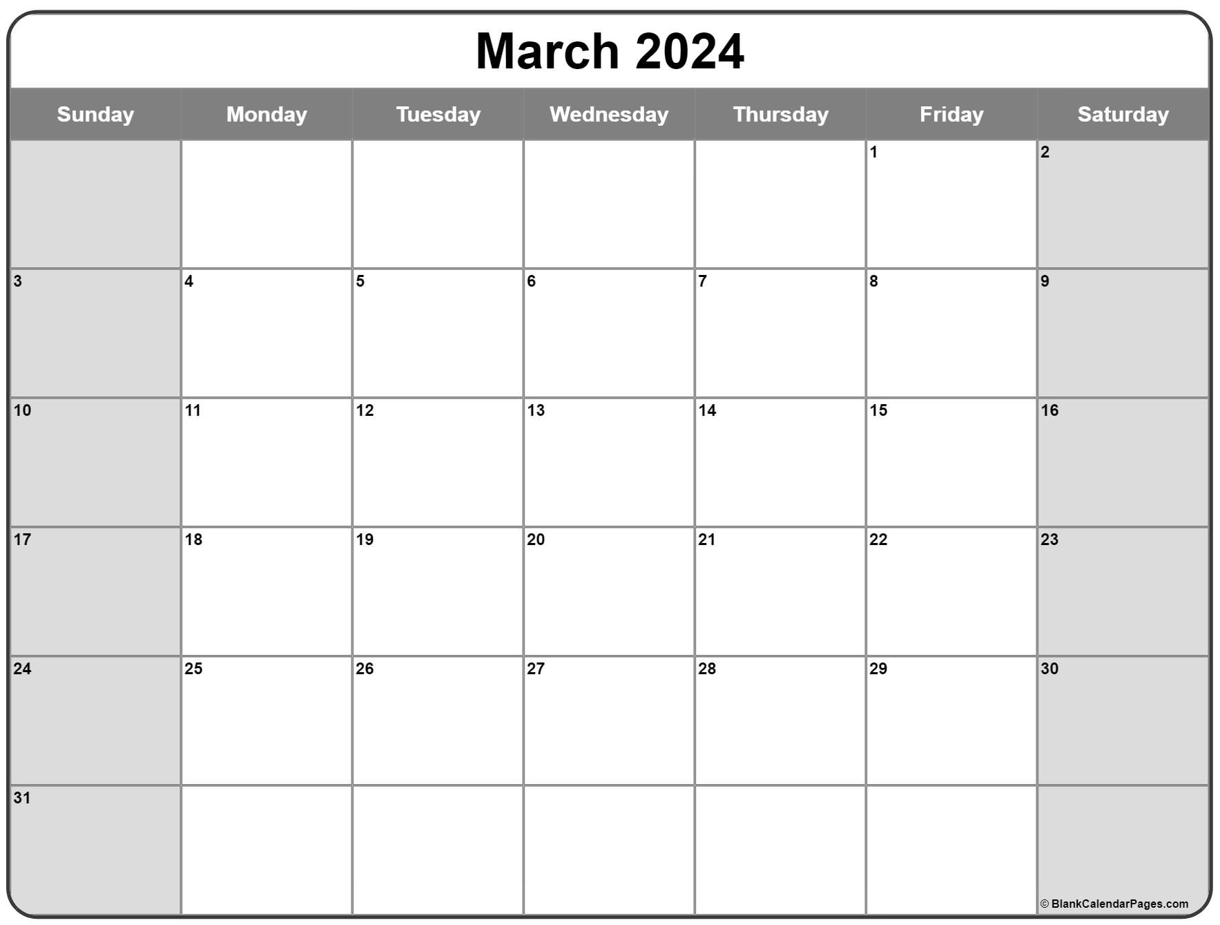 March 2023 calendar free printable calendar