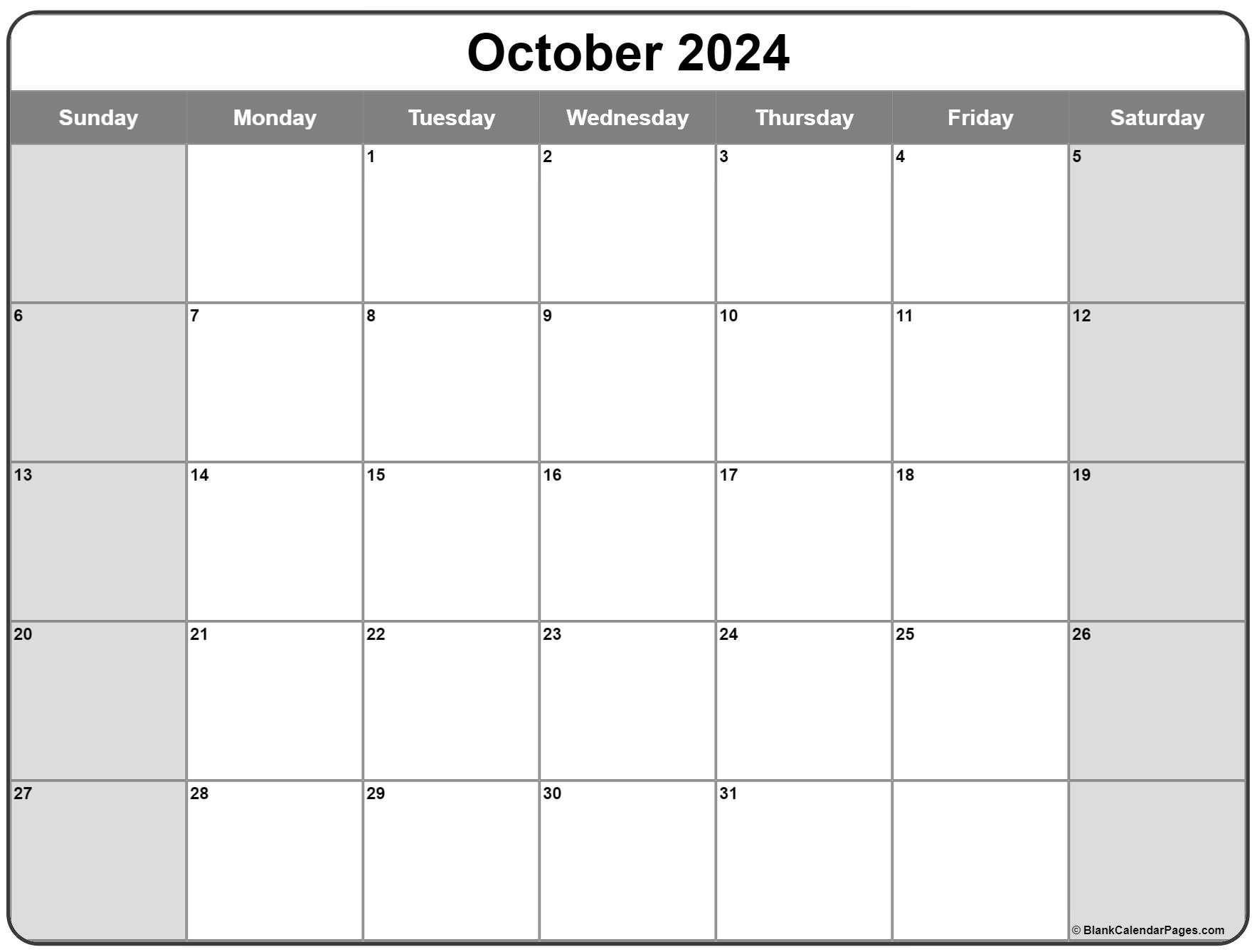 October Calendar 2018 Cute Pdf Excel Word October 2018 Calendar Cute