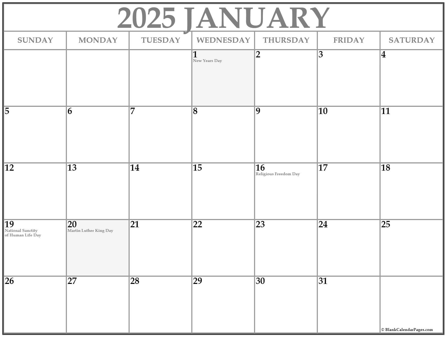 Holidays In 2025 Usa Calendar