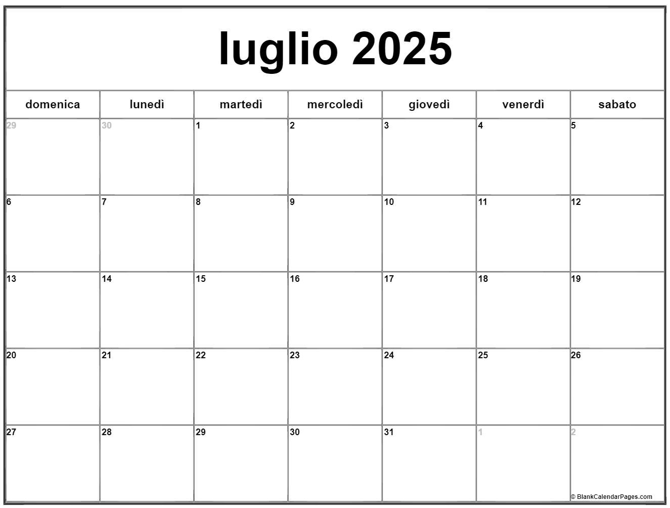 Print A Calendar August