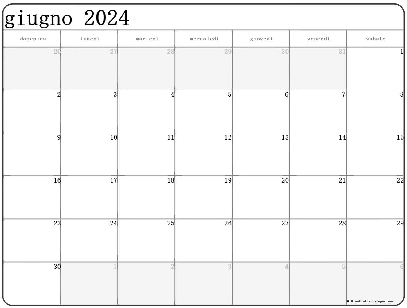 Calendario Giugno 2024 Da Stampare Icalendario It vrogue.co