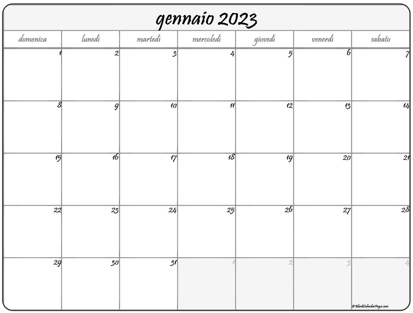 Calendario Gennaio 2023 Da Stampare 62ds Michel Zbinden Ch 4877