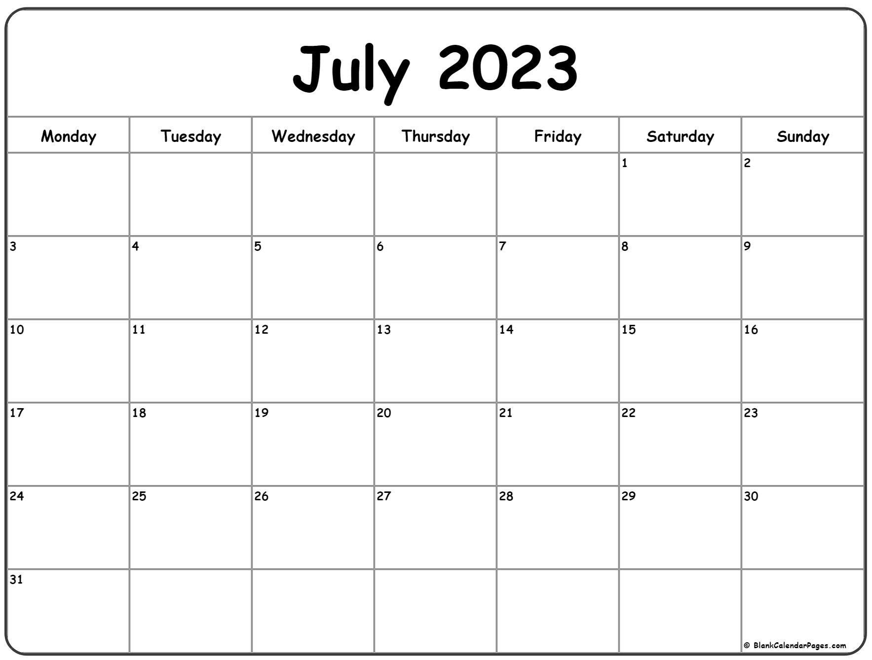 July 2023 Through 2023 Calendar Get Calendar 2023 Update CLOUD HOT GIRL