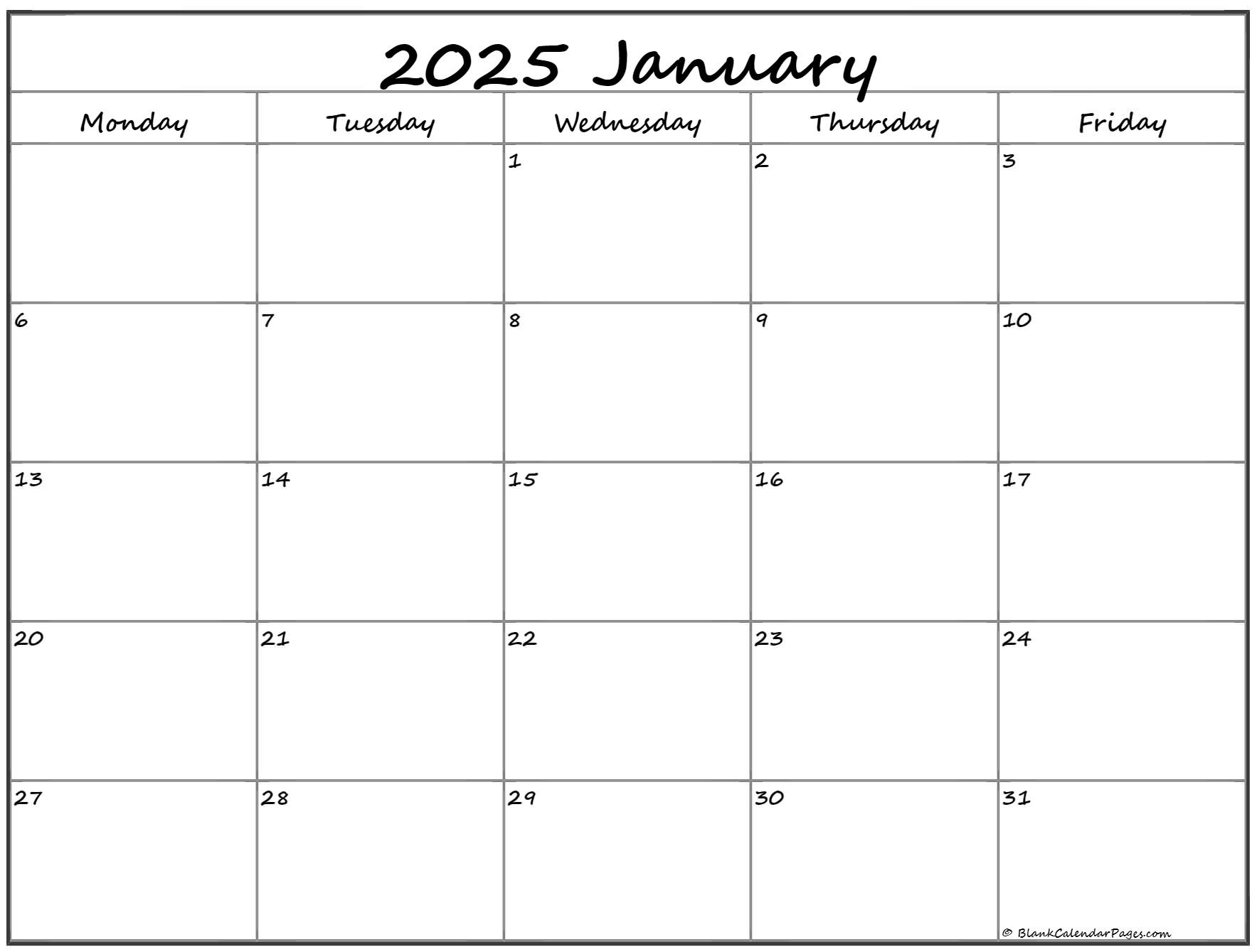 Blank Calendar January 2025 Pdf Image Beau Dollery Blank Calendar January 2025 Pdf Image Beau Dollery