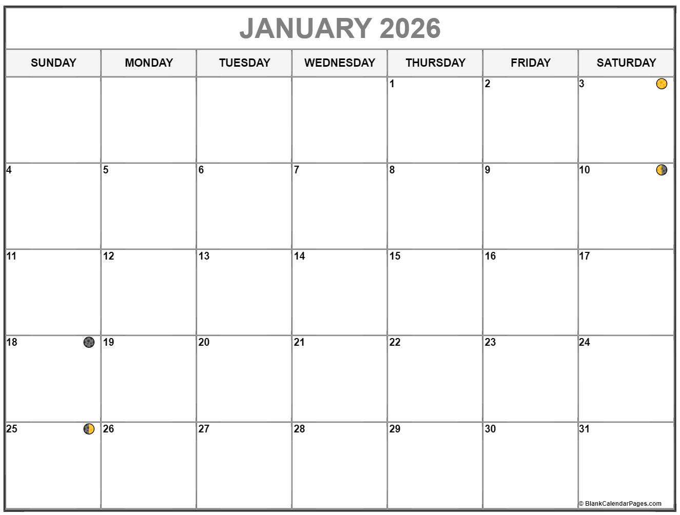 January 2023 Lunar Calendar Moon Phase Calendar