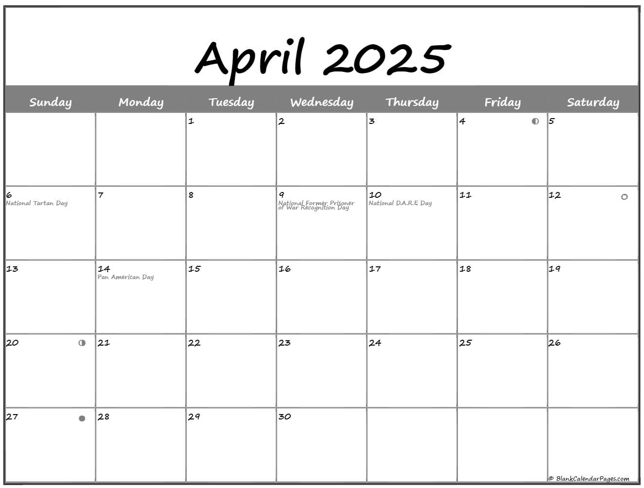 lunar calendar april 2021 April 2021 Lunar Calendar Moon Phase Calendar lunar calendar april 2021