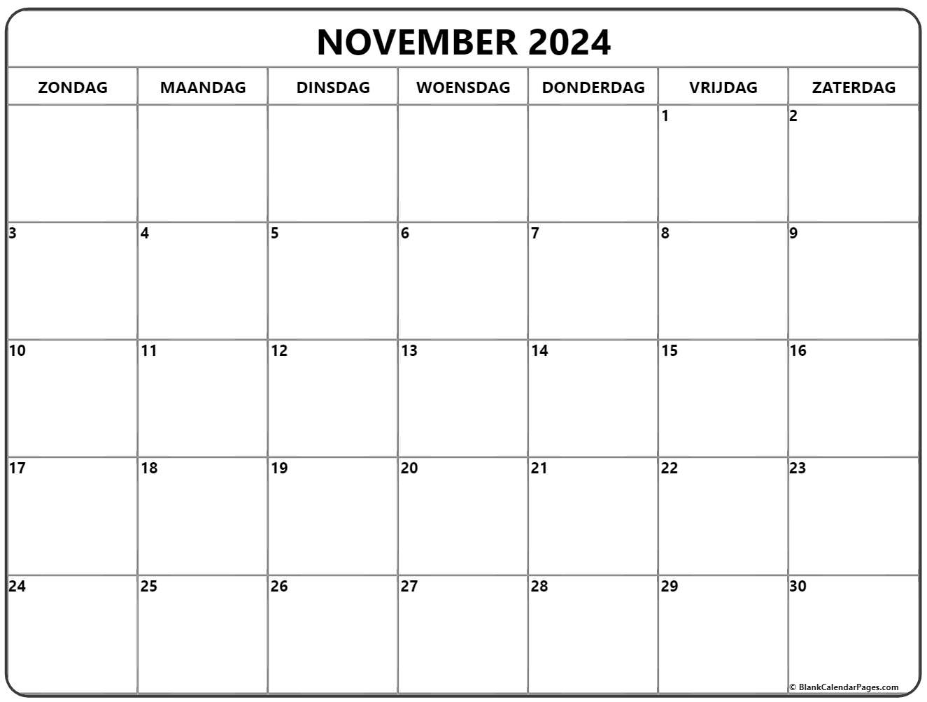 Kalender november 2021