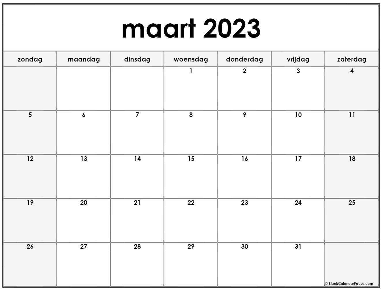 Vuilnisbak afgunst Zes maart 2023 kalender Nederlandse | Kalender maart