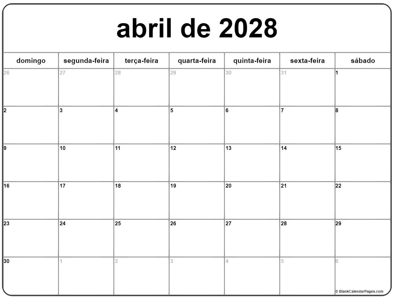 abril de 2028 calendario