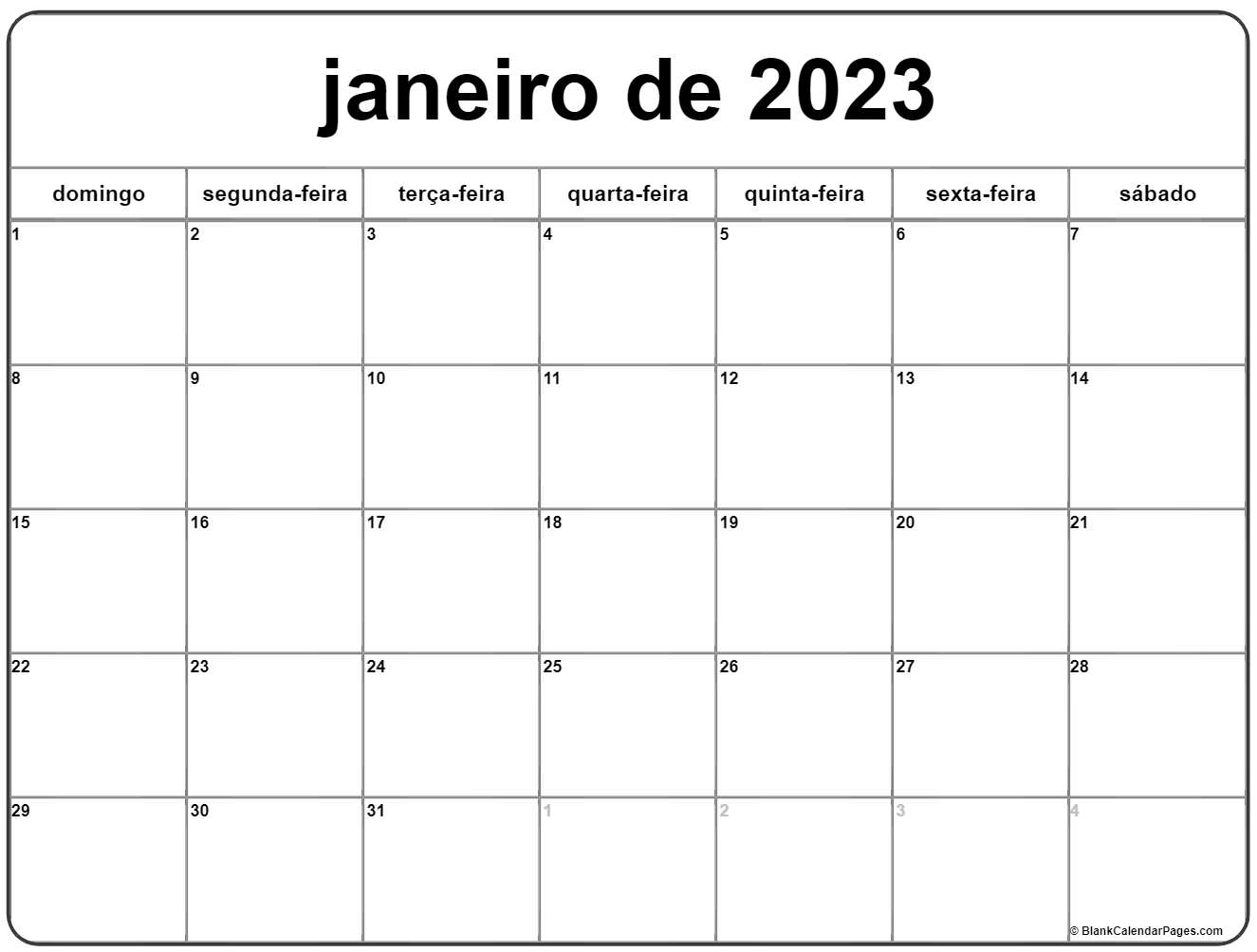 Calendário 2023 do brasil  Calendários gratuitos, Calendário