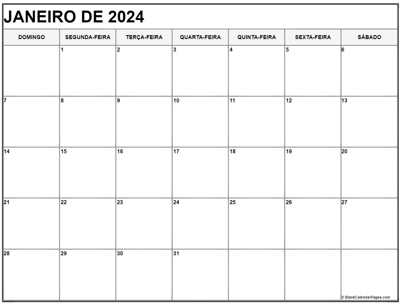 Janeiro De Calendario Gr Tis Em Portugu S Calendario Janeiro