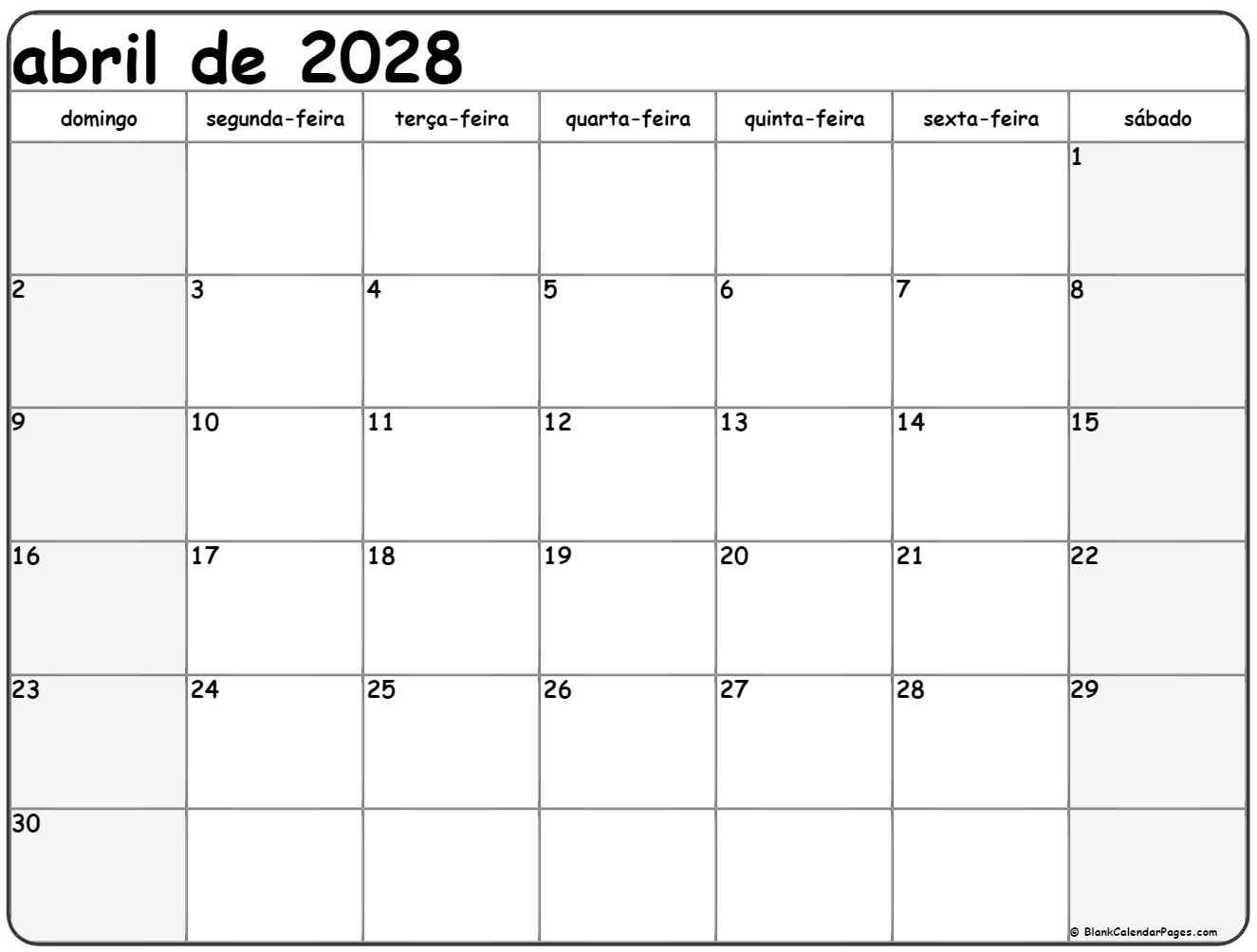 abril de 2028 calendario