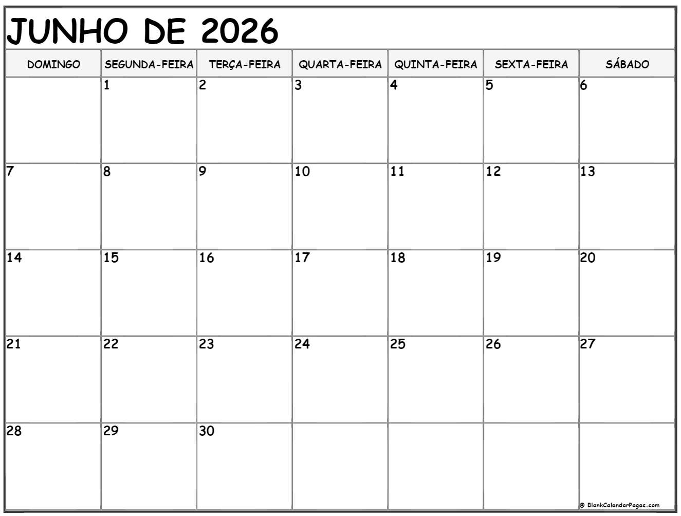 Junho De 2024 Calendario Gr tis Em Portugu s Calendario Junho
