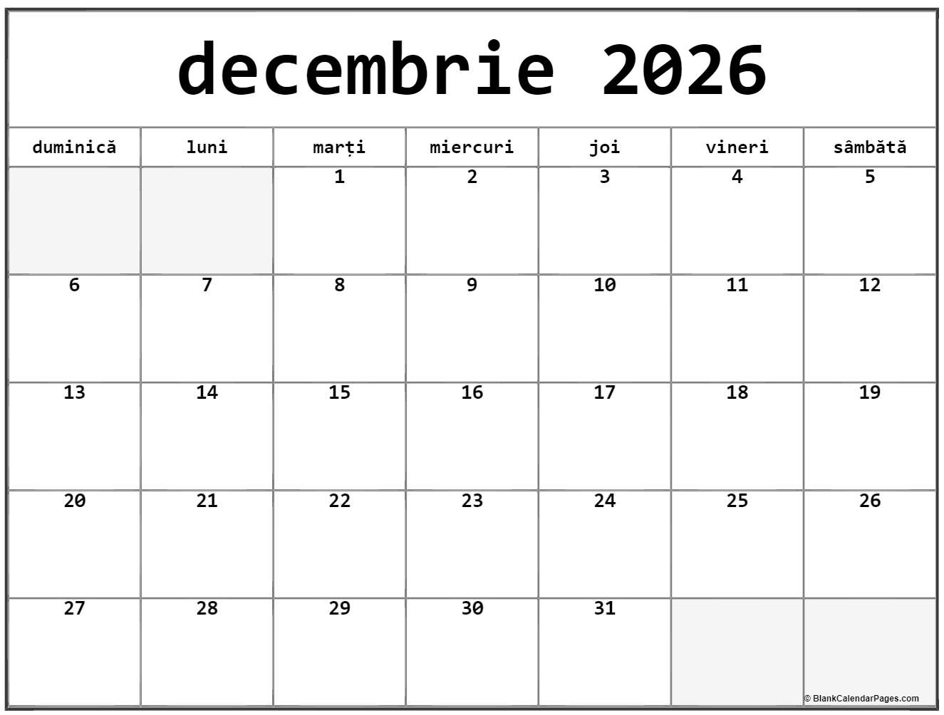 Calendar Ortodox 2025 Decembrie Ida C Ravn