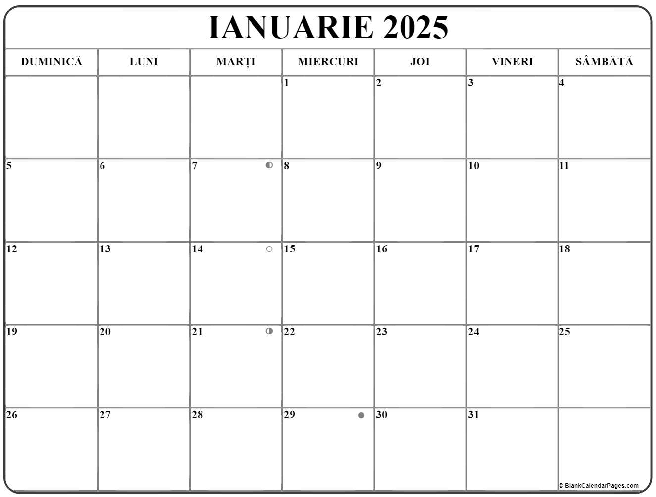 Calendar 2025 Romanesc Cu Sarbatori Legale