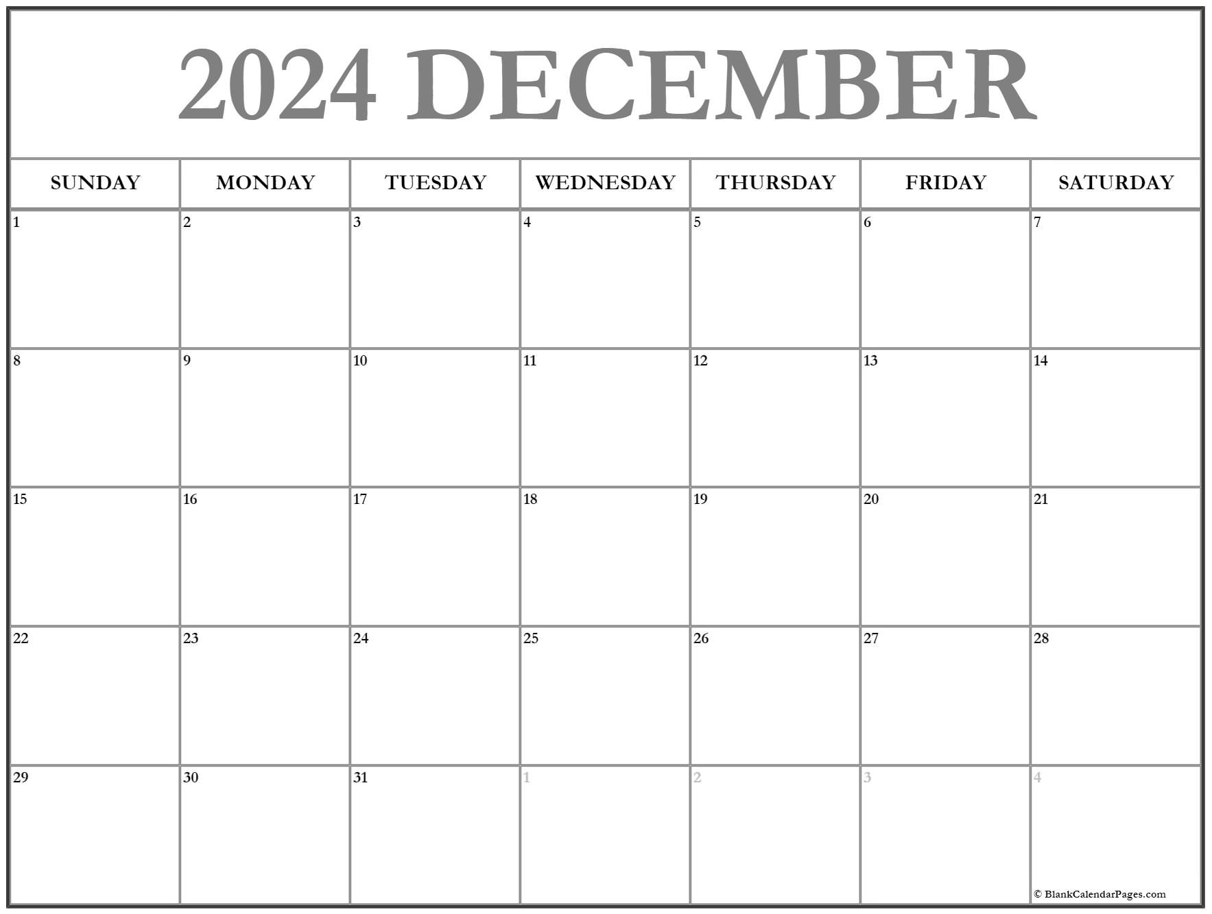 December 2022 Calendar Free Printable Calendar