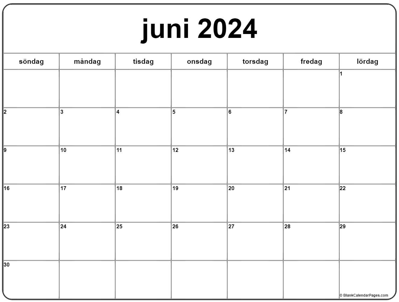 juni 2021 kalender Svenska | Kalender juni