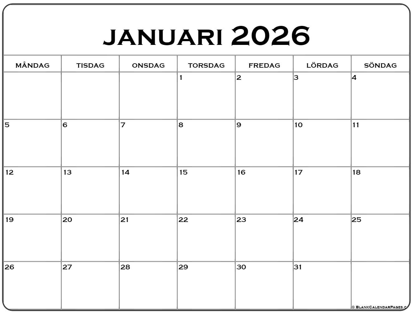 Januari 2022 Kalender Svenska Kalender Januari