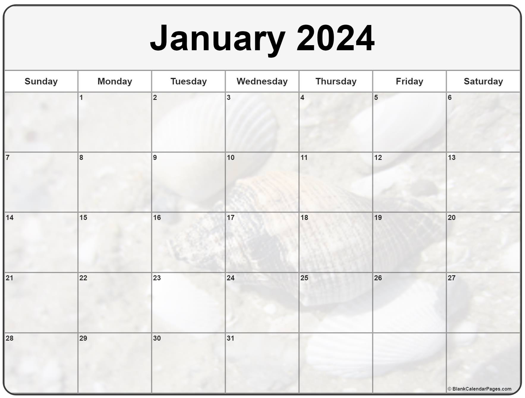 Free Printable Calendar January 2023 Waterproof