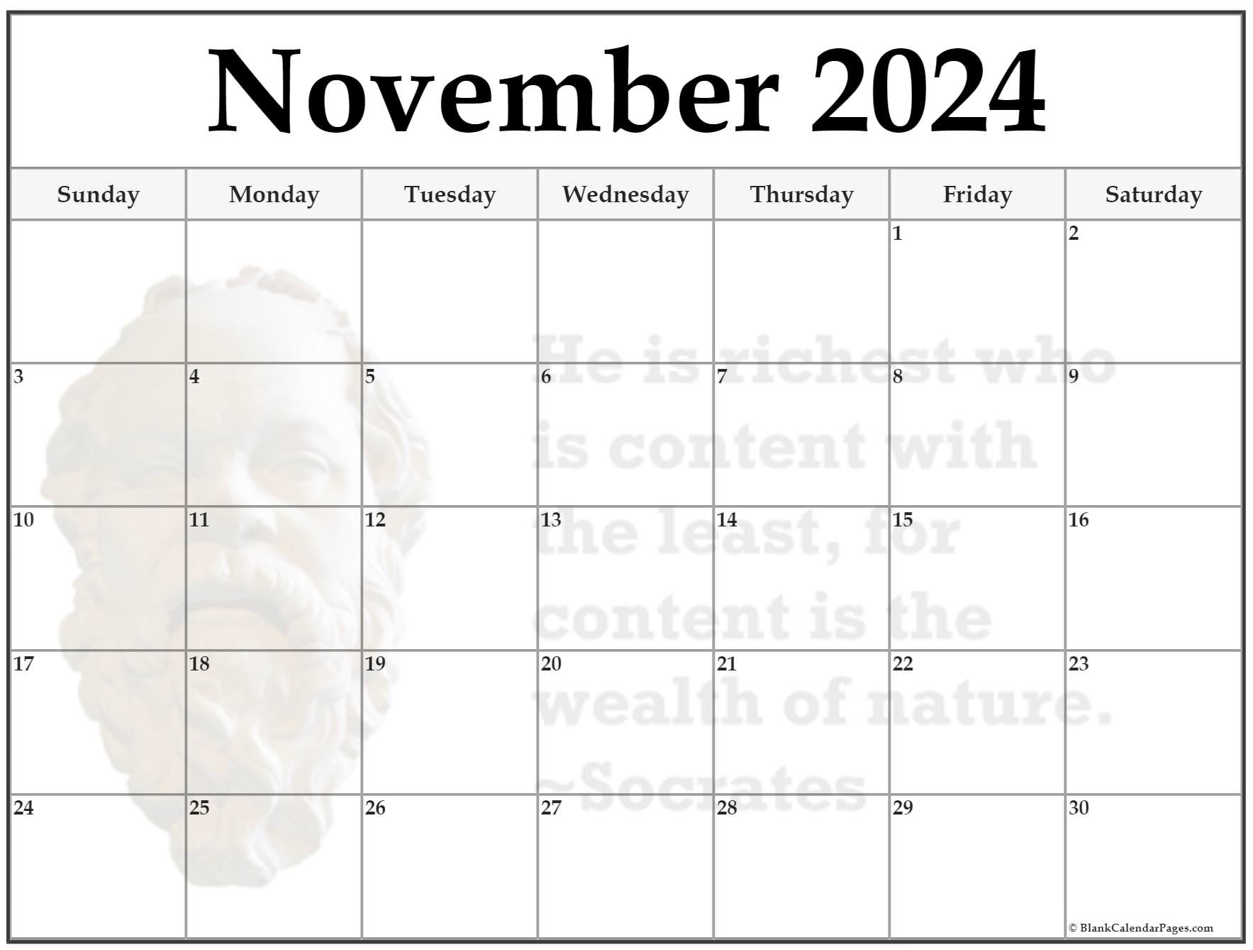 24 November 2022 Quote Calendars