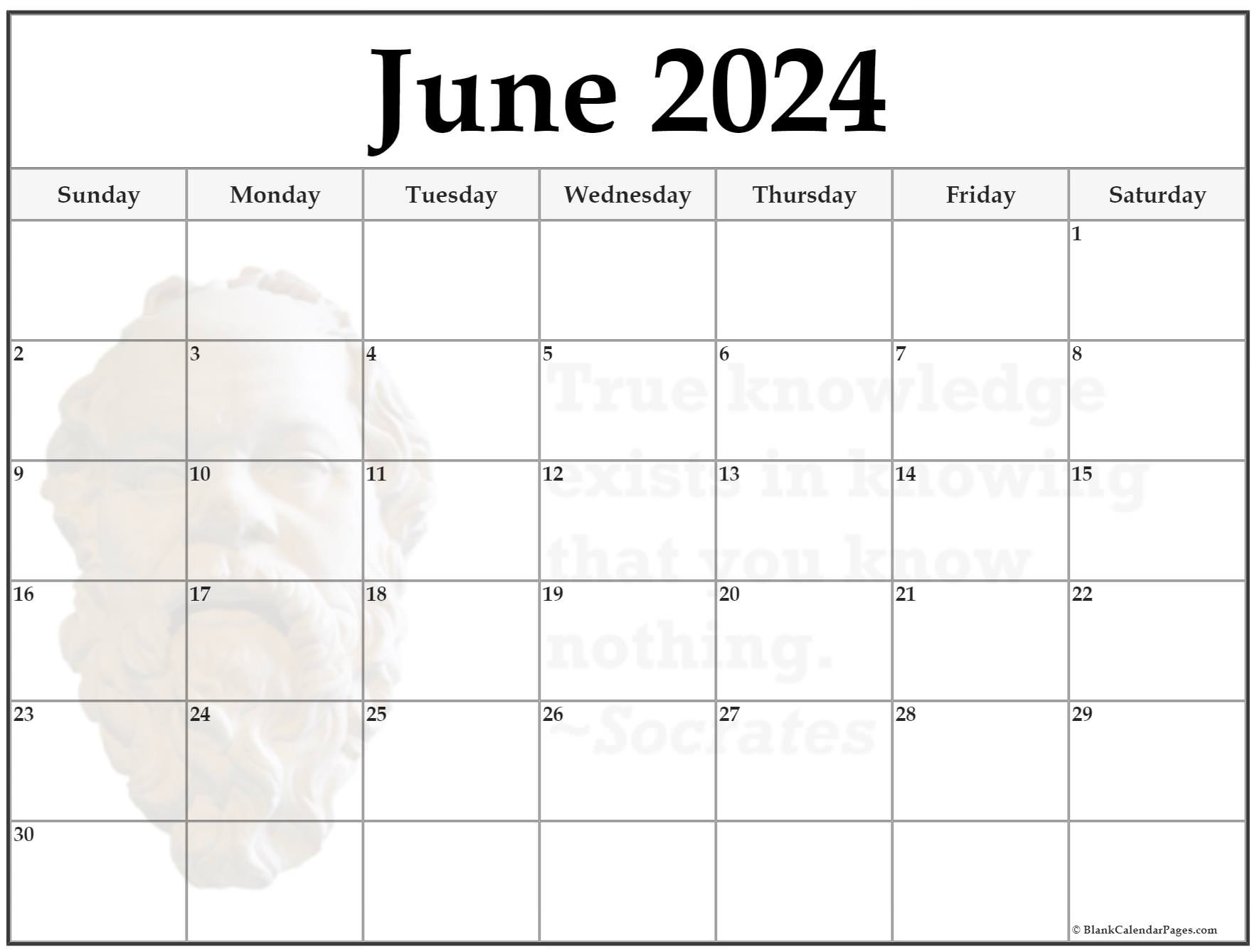 24+ June 2023 quote calendars